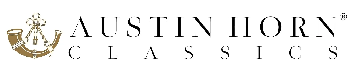 austin horn classics decorative pillows logo